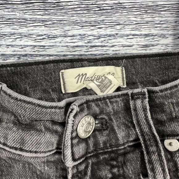 Madewell The Petite Perfect Vintage High Rise Lunar Black Jeans Women's Size 27P - Picture 5 of 10